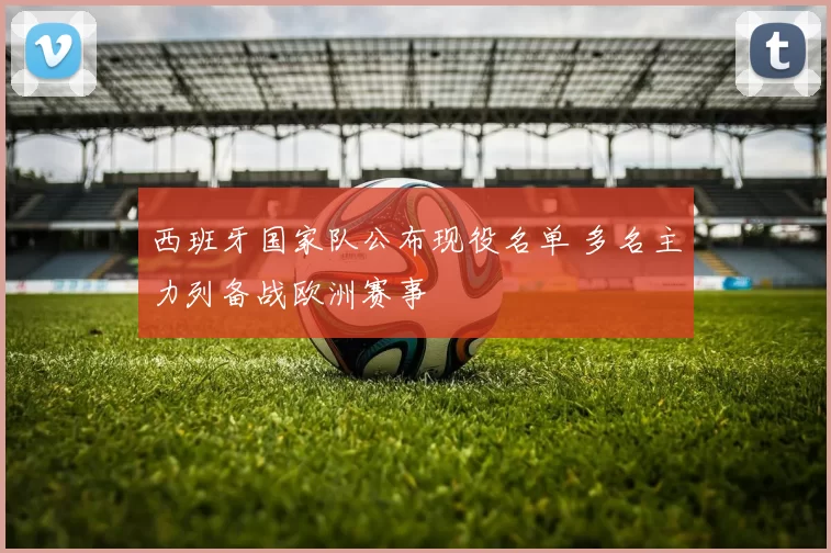 西班牙国家队公布现役名单 多名主力列备战欧洲赛事